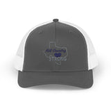 Hill Country Strong Snapback Trucker Cap - Inspirational Gift, Casual Hat, Unisex Style, Texas Pride, Outdoor Adventure Hat