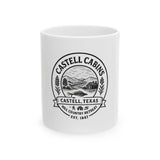 Castell Cabins HC Ceramic Mug, (11oz, 15oz)