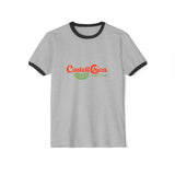 Castell Chica Ringer T-Shirt, Casual Summer Tee, Unique Graphic Shirt, Gift for Foodies, Birthday or Holiday Wear