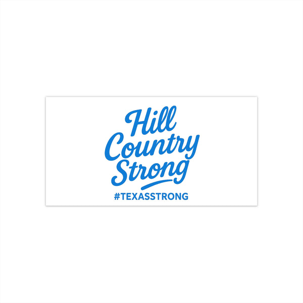 Bumper Sticker [Blue] | 2025 Texas Hill Country Flood Donation