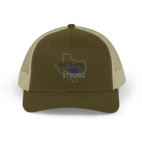 Hill Country Strong Snapback Trucker Cap [Blue] | 2025 Hill Country Flood Donation