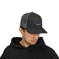 Hill Country Strong Snapback Trucker Cap [Blue] | 2025 Hill Country Flood Donation