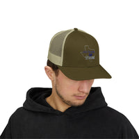 Hill Country Strong Snapback Trucker Cap [Blue] | 2025 Hill Country Flood Donation