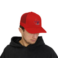 Hill Country Strong Snapback Trucker Cap [Blue] | 2025 Hill Country Flood Donation