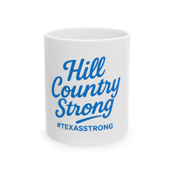 Ceramic Coffee Mug, (11oz, 15oz) | 2025 Texas Hill Country Flood Donation
