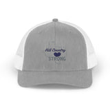 Hill Country Strong Snapback Trucker Cap [Blue] | 2025 Hill Country Flood Donation