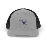 Hill Country Strong Snapback Trucker Cap [Blue] | 2025 Hill Country Flood Donation