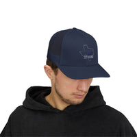 Hill Country Strong Snapback Trucker Cap [Blue] | 2025 Hill Country Flood Donation