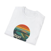 Unisex Softstyle Fishing T-Shirt – Tight Lines,