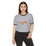 Castell Chica Ringer T-Shirt, Casual Summer Tee, Unique Graphic Shirt, Gift for Foodies, Birthday or Holiday Wear